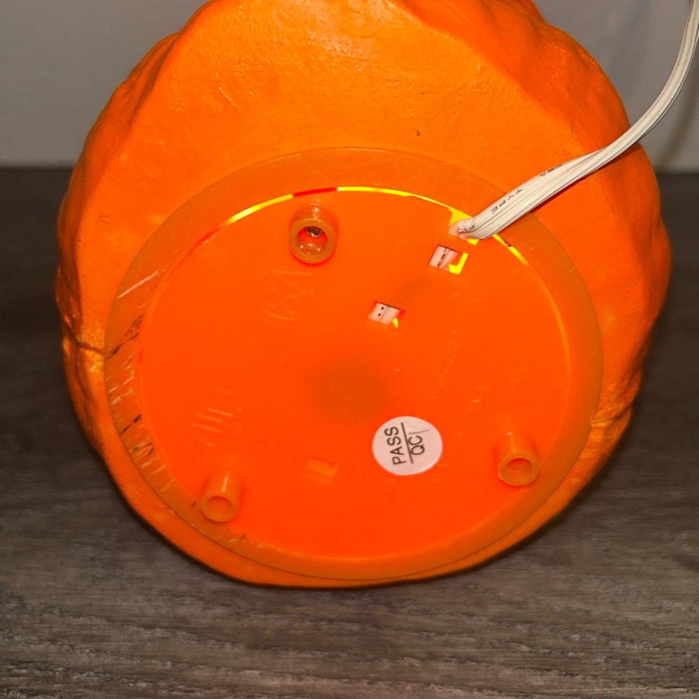 Vintage Gemmy 6 Stacked Foam Blow Mold Halloween Jack-O-Lanterns Light Up - Picture 9 of 10